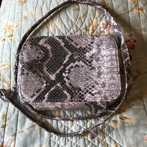 Nine West snake skin purse